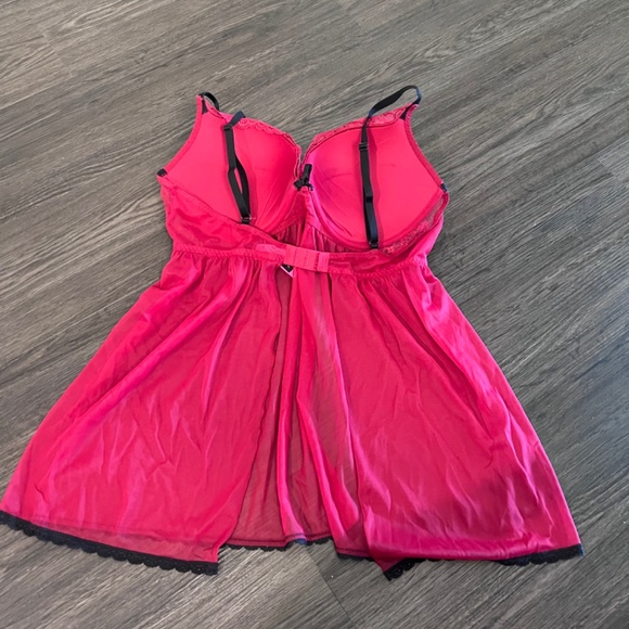 LaSenza Push Up Red Babydoll XL - Picture 4 of 4